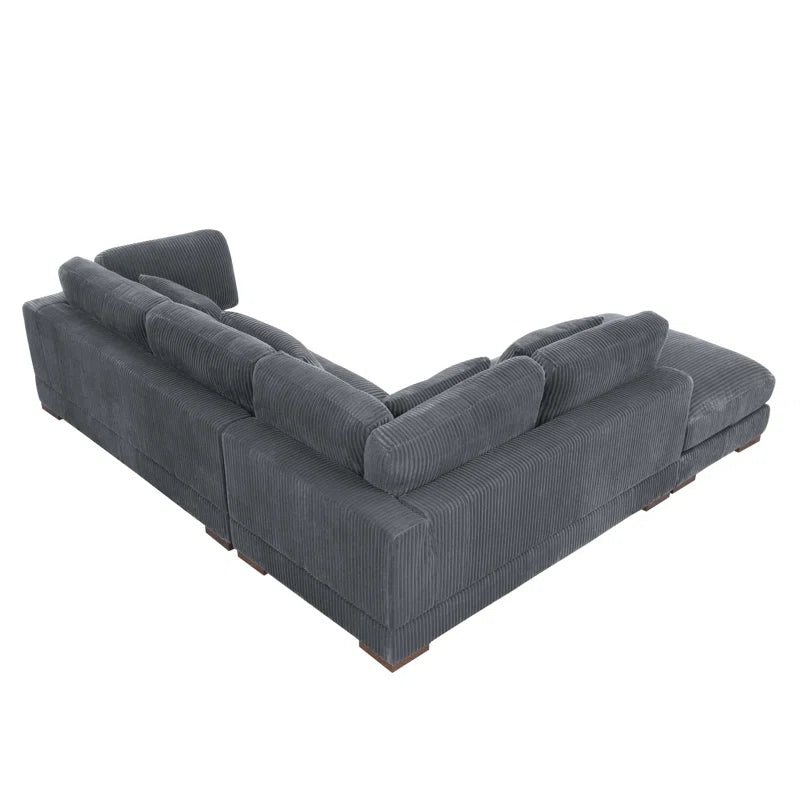 Beeston 3 - Piece Corduroy Sectional
