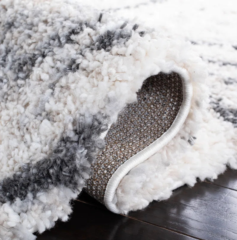 Speight Abstract Ivory/Gray Area Rug