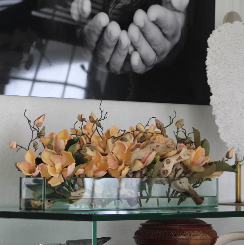 Magnolia Arrangement in Planter