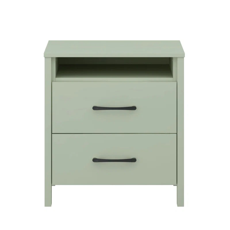 Allysyn 22.7" 2 Drawer Nightstand