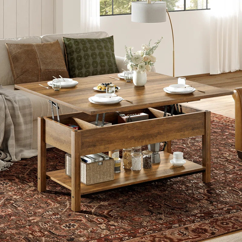 Torron 4-In-1 Multi-Fuction Torren Lift Top Coffee Table with Storage