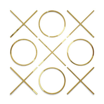 Modern Abstract Wall Decor on Metal