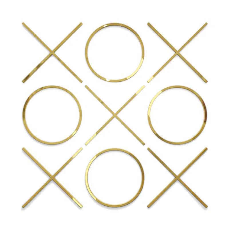Modern Abstract Wall Decor on Metal