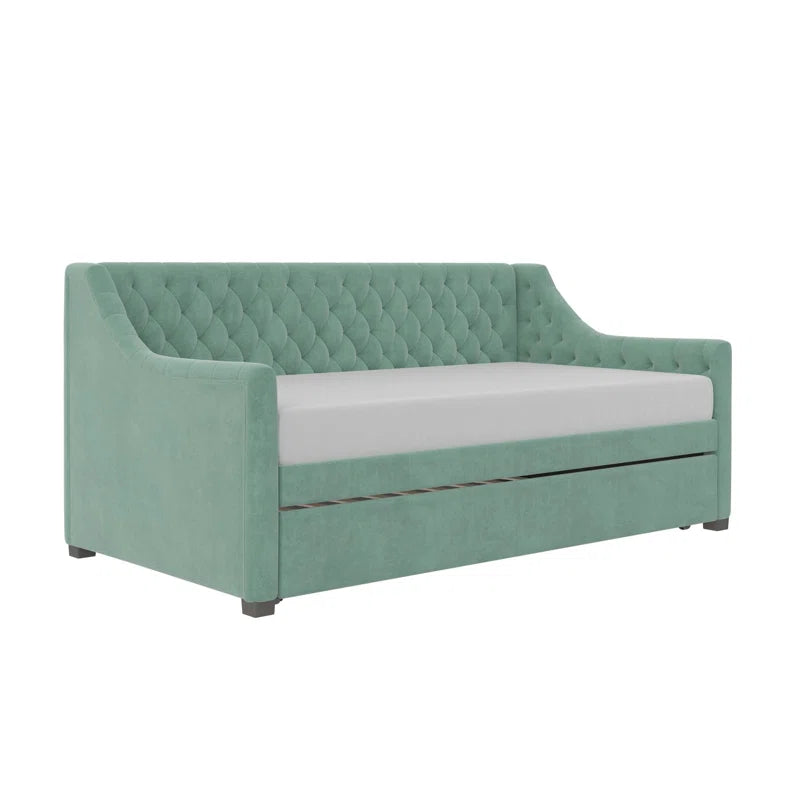 Monarch Hill Ambrosia Upholstered Daybed with Trundle