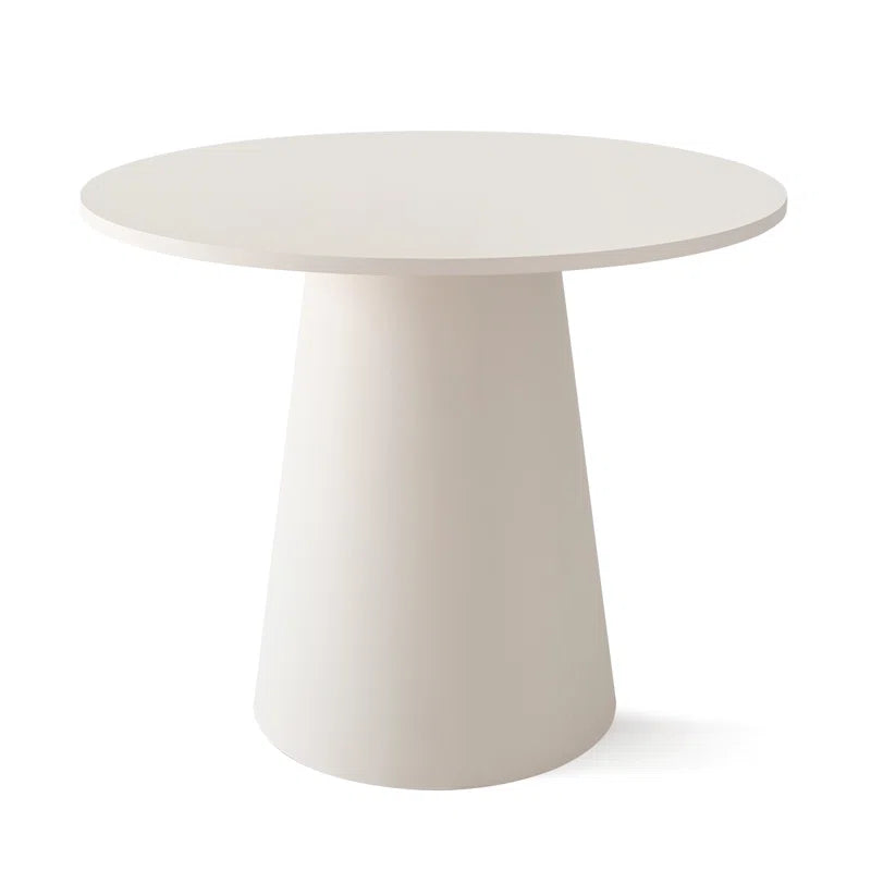 Agne 35" round Pedestal Dining Table