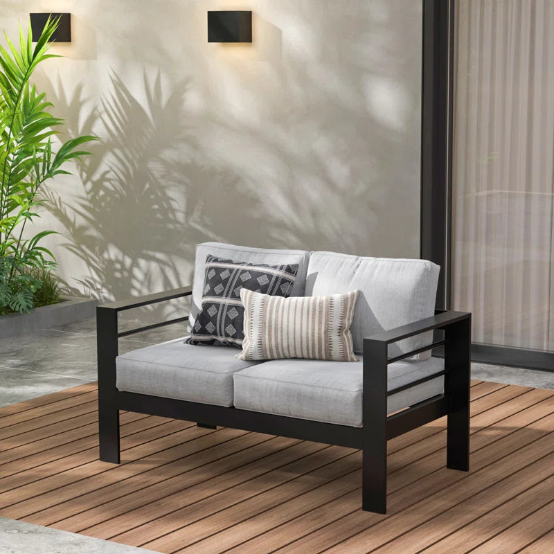 Outdoor Aluminum Loveseat