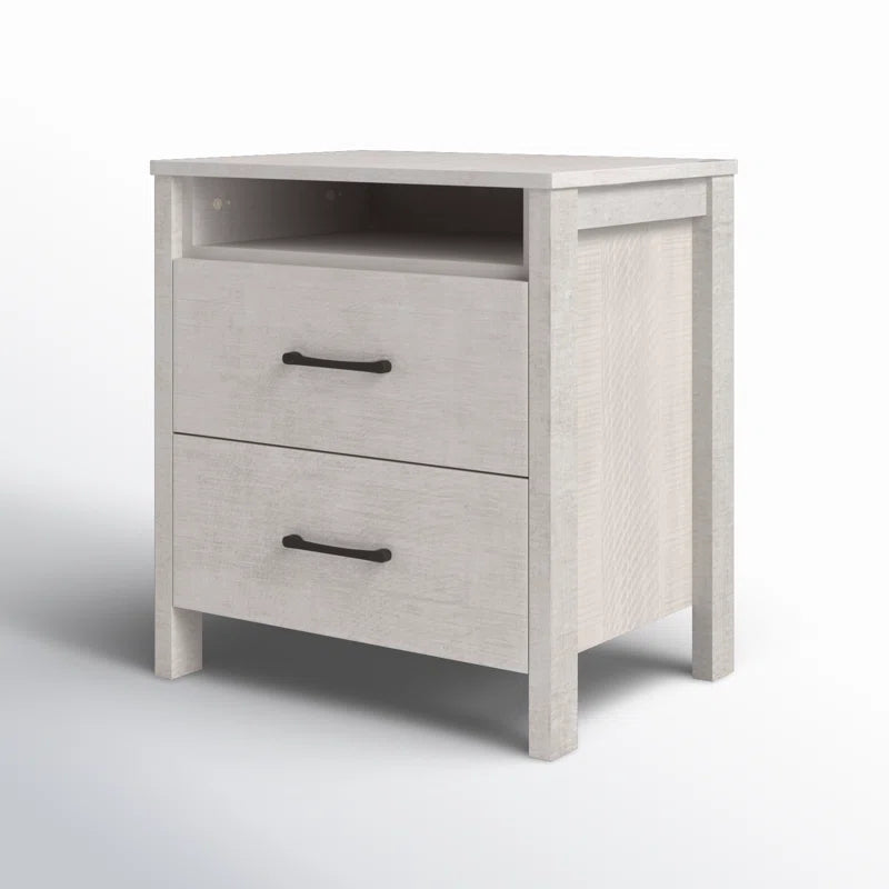 Allysyn 22.7" 2 Drawer Nightstand