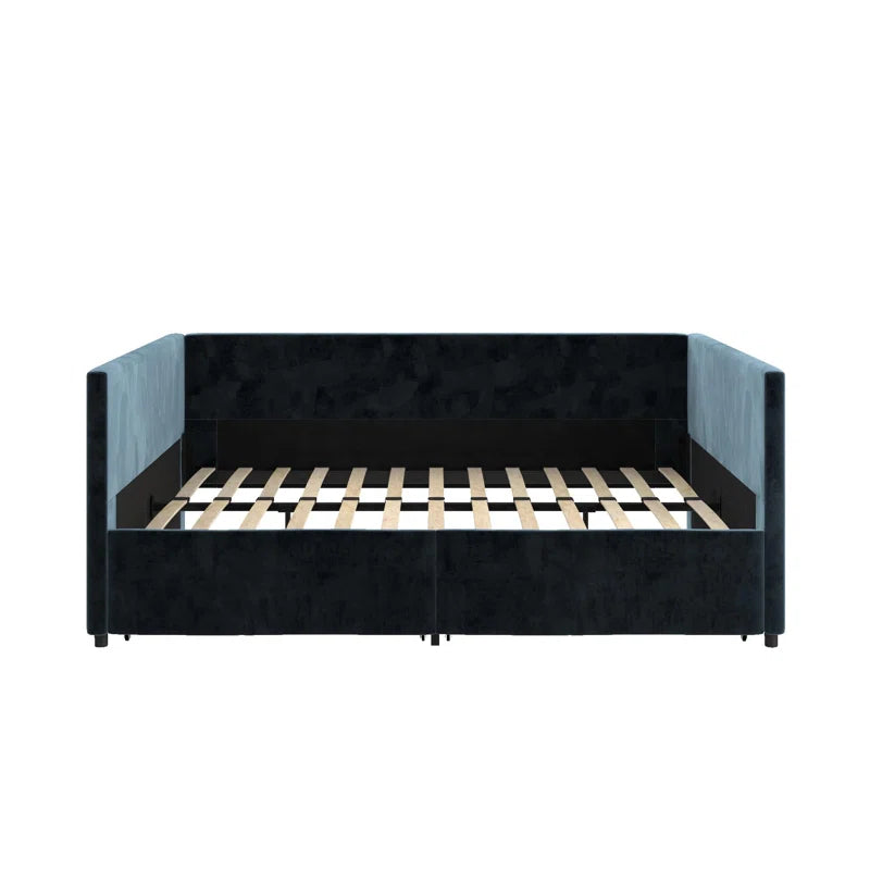 Dmitry Upholstered Daybed with Drawers