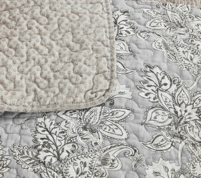 Quinn Cotton Patchwork Reversible Quilt Set