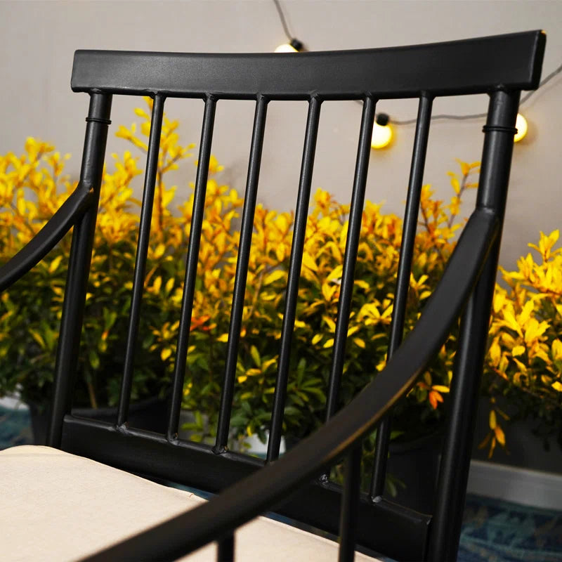 Mcgahan Outdoor Dining Armchair with Cushion