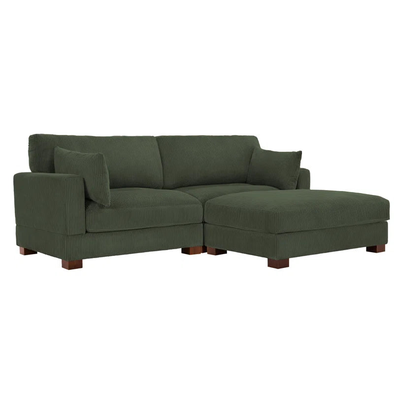 Maelina 3 - Piece Corduroy Sectional