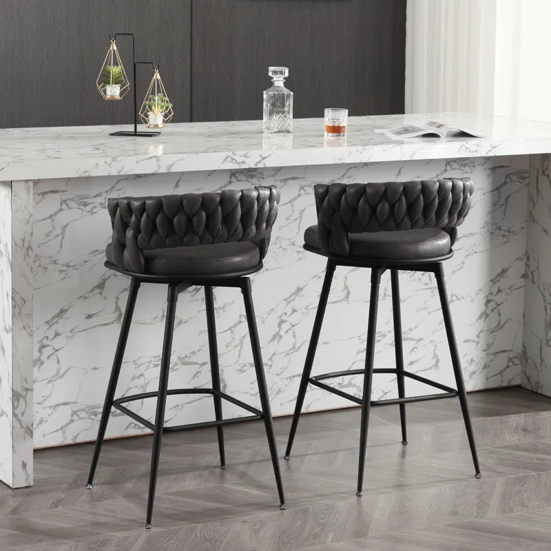 Kymberlynn Swivel Bar Stool