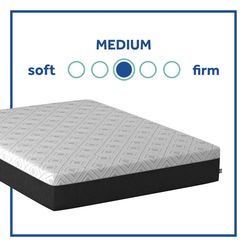 Cool 12" Medium Hybrid Mattress with Copperchill Technology