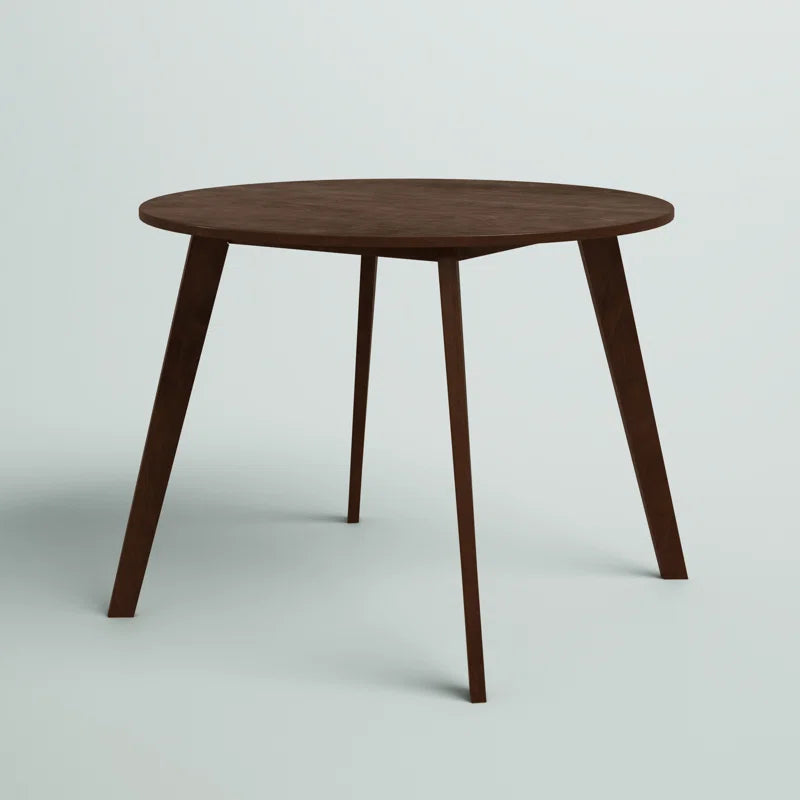Aquin round Solid Wood Base Dining Table