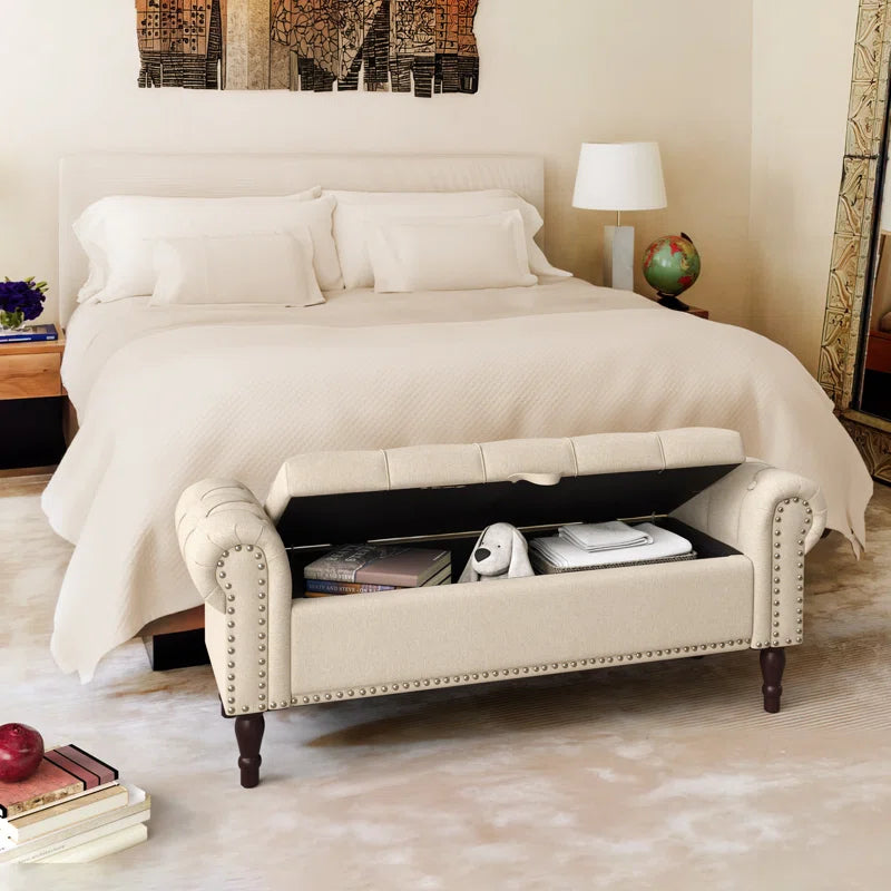 Dawsey Upholstered Storage Bench