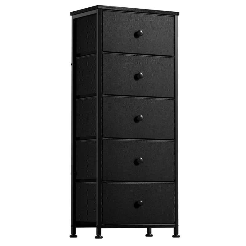 Ojaswi 5-Drawer Dresser, Chest of Drawers, Bedroom Dresser