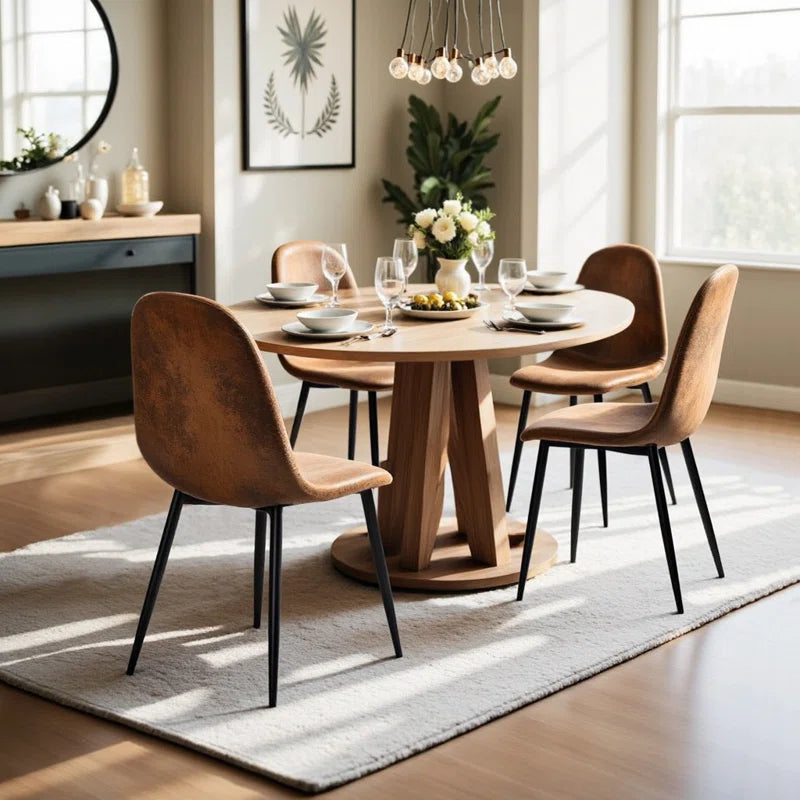 Minehead Upholstered Side Dining Chair for Living Room Kitchen Dining Room