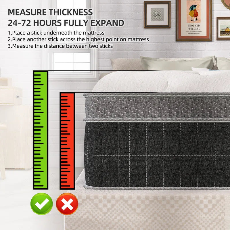 Trina Medium Memory Foam Pocket Spring Hybrid Mattress