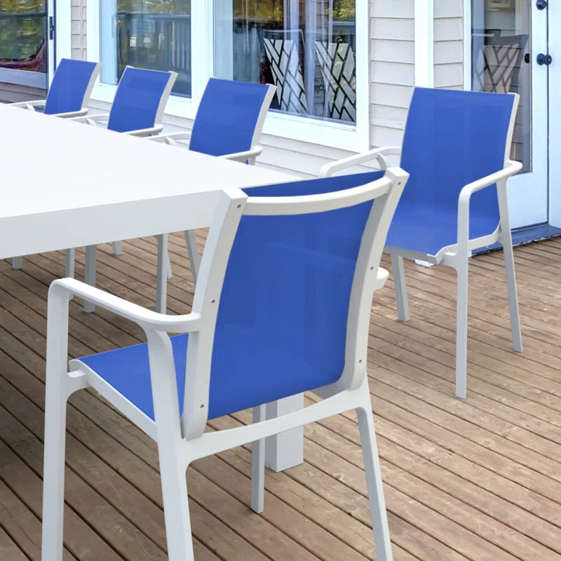 Farrah Outdoor Stacking Dining Armchair