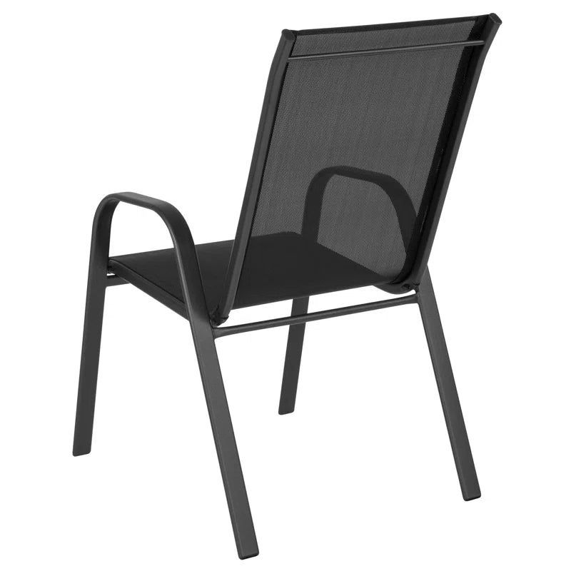 Artu Stackable Flex Comfort Sling Outdoor Patio Chairs by Flash Furniture