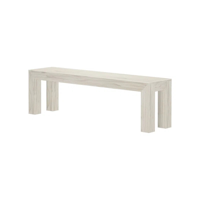 Linzy Modern Wood Bench