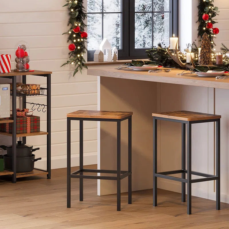 Wynnewood Counter Stool with Metal Frame