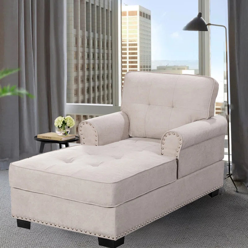 Upholstered Chaise Lounge