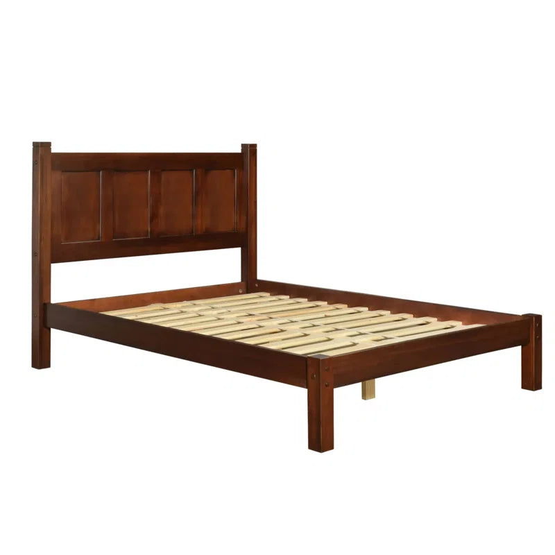 Shaker Solid Wood Panel Bed