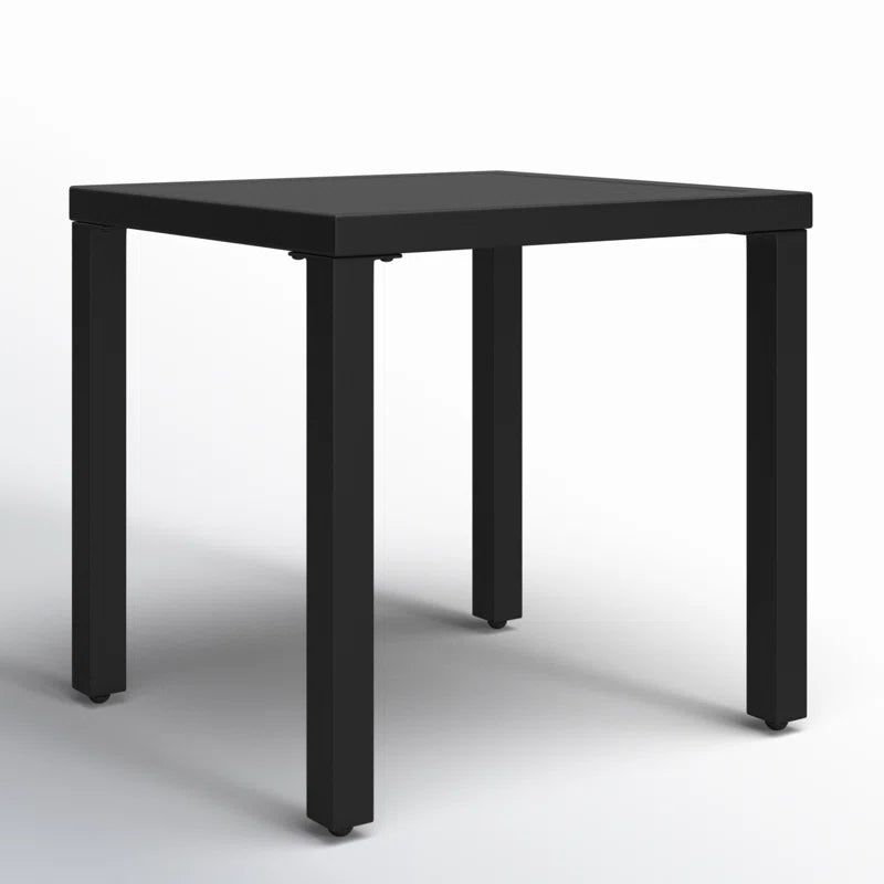 Alyah Square Steel Outdoor Side Table