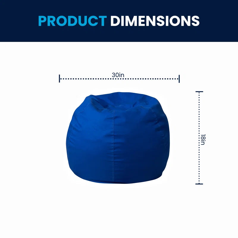 Classic Refillable Cotton Bean Bag Chair