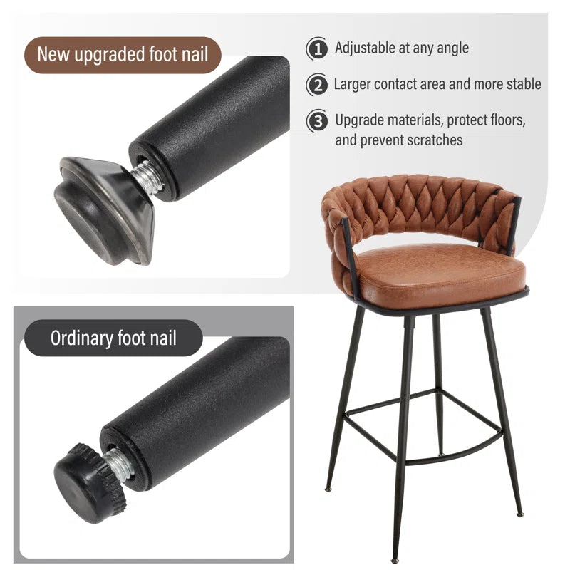 Kymberlynn Swivel Bar Stool