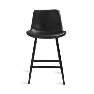 Rasnick Upholstered Counter Stool with Metal Frame