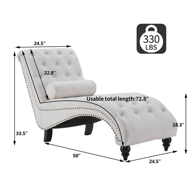 Ameerat Upholstered Chaise Lounge