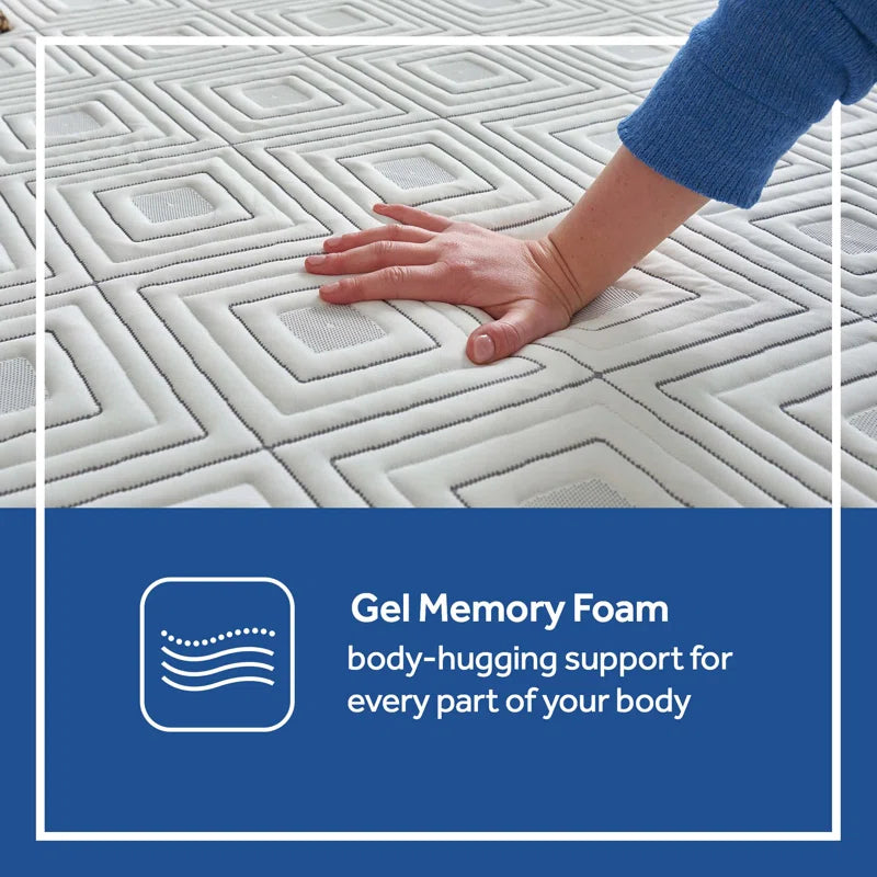 Cool 12" Medium Hybrid Mattress with Copperchill Technology