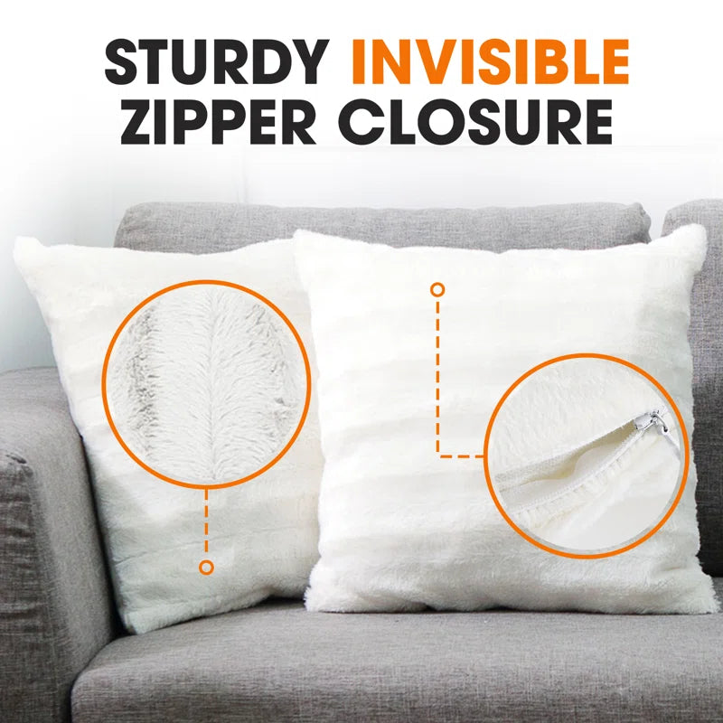 FRBIN Square Pillow Cover & Insert