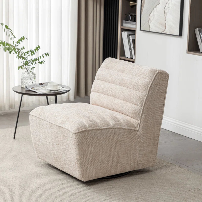 Tufted Swivel Chair