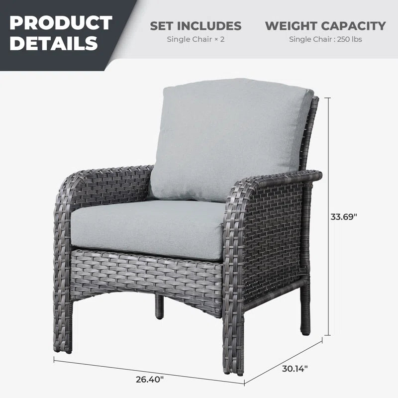 Gretna Patio Chair with Cushions