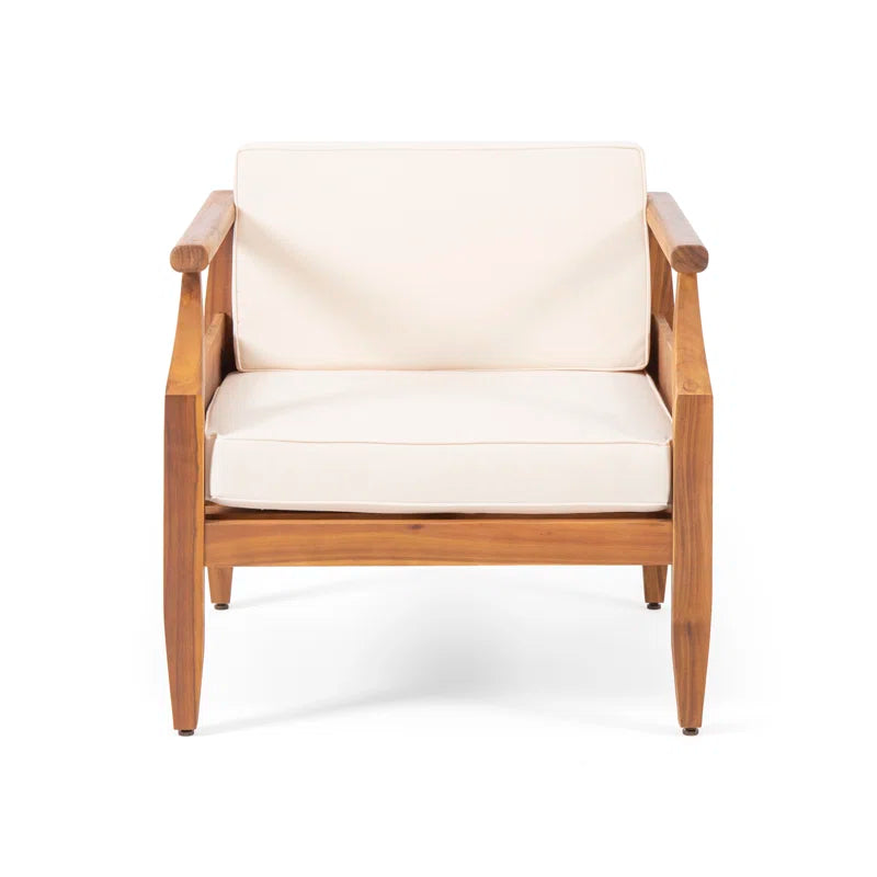 Mcclurg Outdoor Patio Chair with Cushions