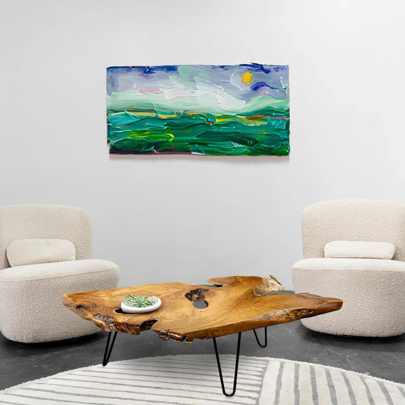 Thaxton Solid Wood Coffee Table