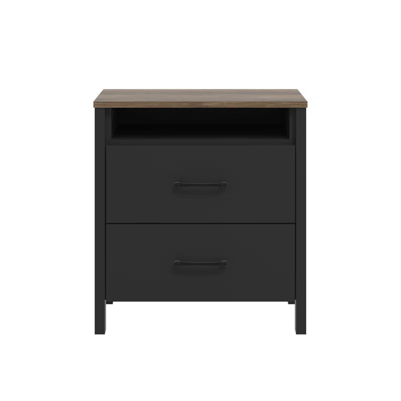 Allysyn 22.7" 2 Drawer Nightstand