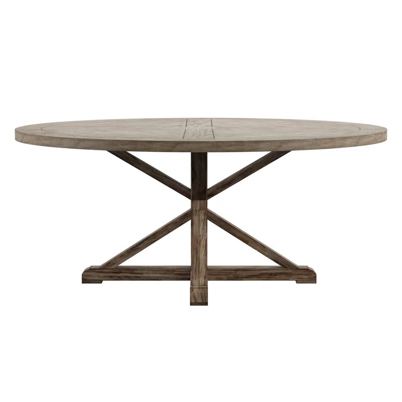 Ashbaugh Pine round Dining Table