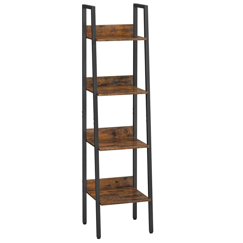 Maurus Steel Ladder Bookcase, Bookself for Home Office
