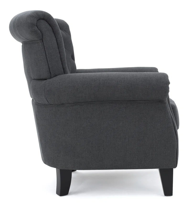 Losoto 91.44Cm Wide Tufted Armchair, Upholstered Accent Chair for Living Room, Bedroom