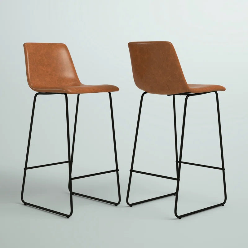 Liekele Upholstered Counter Height Modern Dining Stools