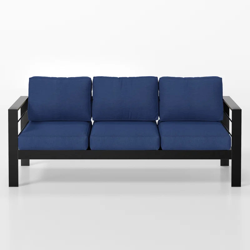 Brandtley Aluminum Patio Sofa