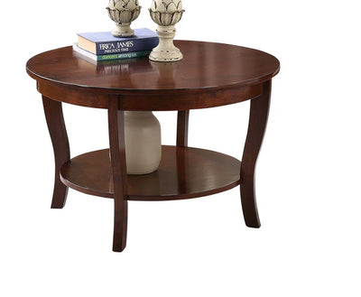 Carbin 30" Coffee Table with Shelf