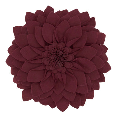 Fleur De Jardin Collection Ruffled Throw Pillow