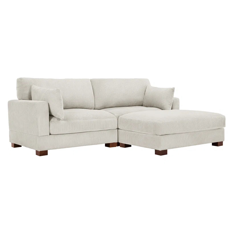 Maelina 3 - Piece Corduroy Sectional