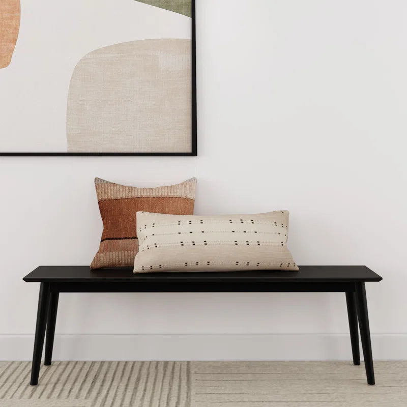 Leaford 58.75" Solid Wood Bench