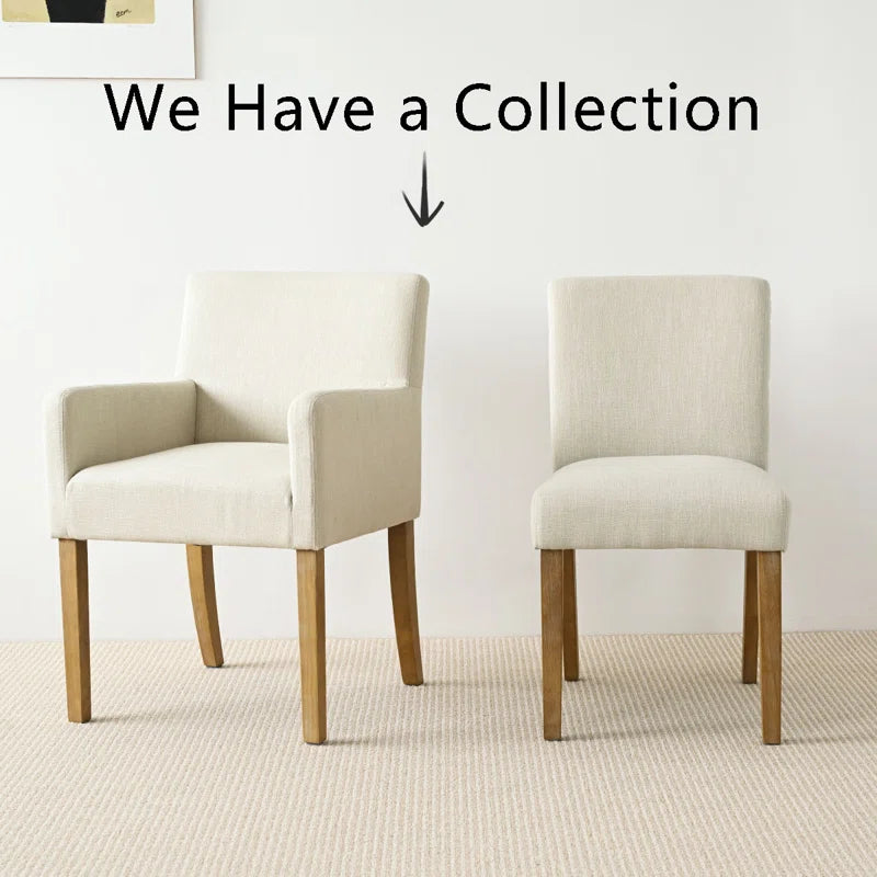 Alesana Linen Parsons Chair